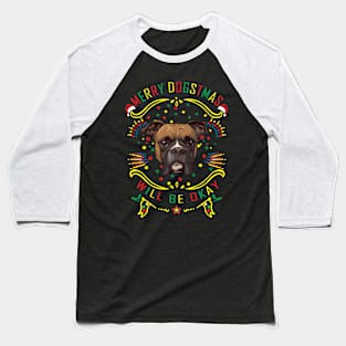 Merry Dogstmas And Happy New Year Baseball T-Shirt